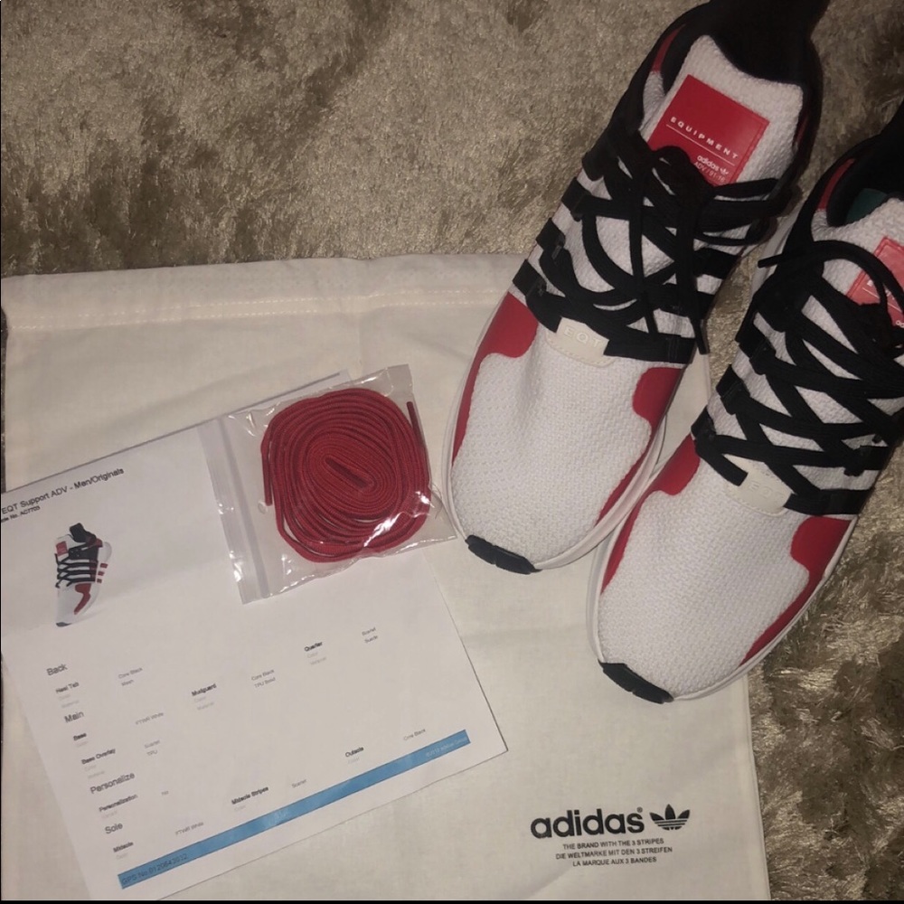 Adidas mi eqt sport adv shoes, customized.